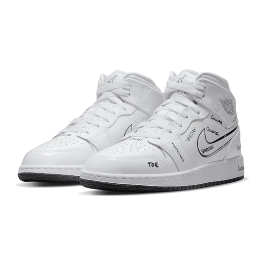 Air Jordan 1 Mid 'Schematic'