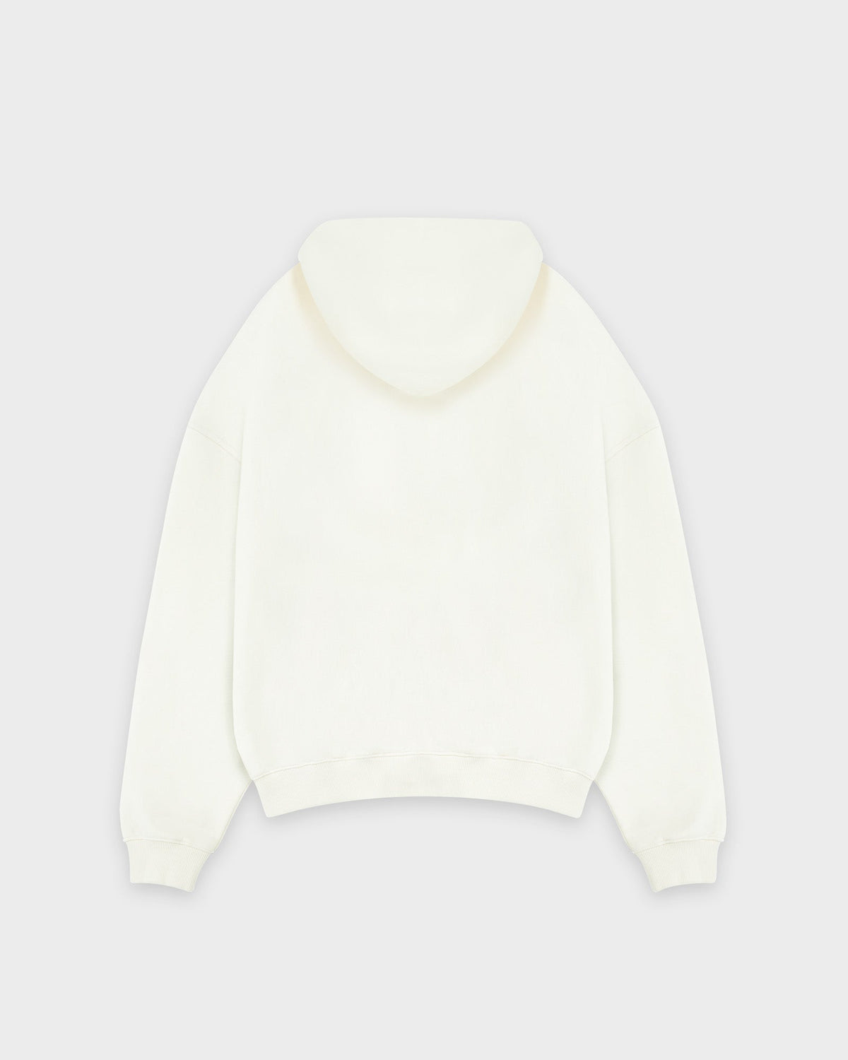 Heavy Off White Basic Hoodie
