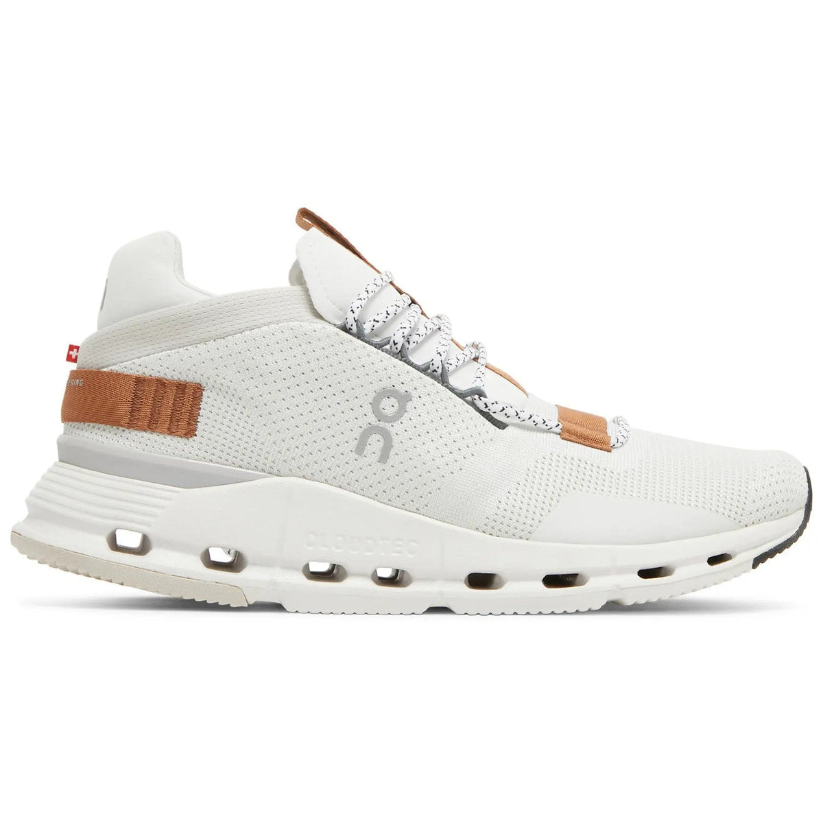On Wmns Cloudnova White Pearl Sneakers