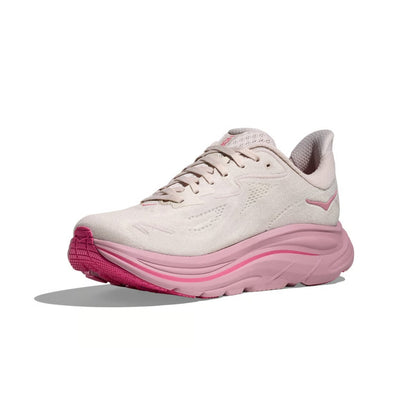 HOKA Clifton 10 Rose Cream Running Shoes