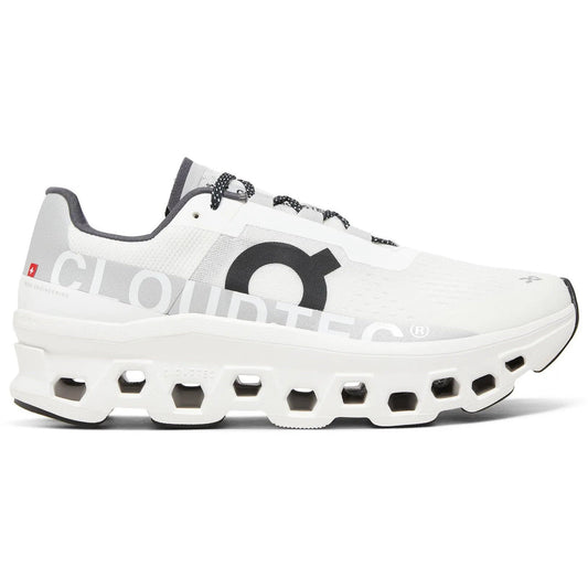 On Cloudmonster Exclusive White Black Running Shoes