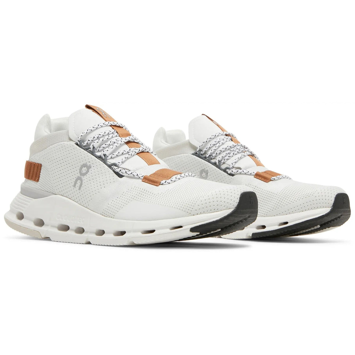 On Wmns Cloudnova White Pearl Sneakers