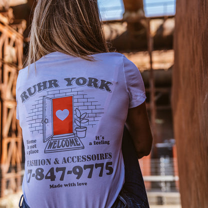 "RUHR YORK" Shirt Mädels white