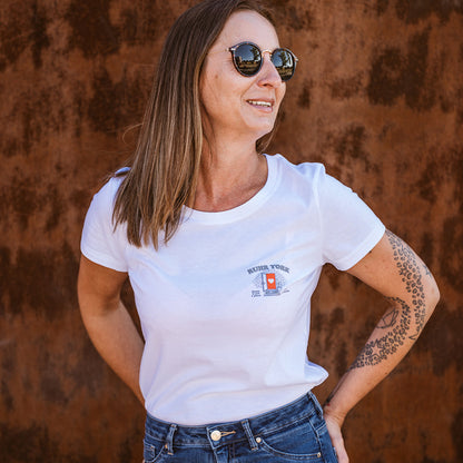 "RUHR YORK" Shirt Mädels white