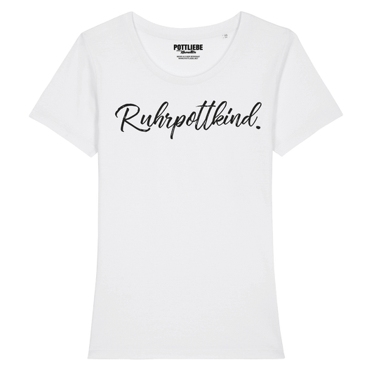 "Ruhrpottkind" Shirt Mädels weiß
