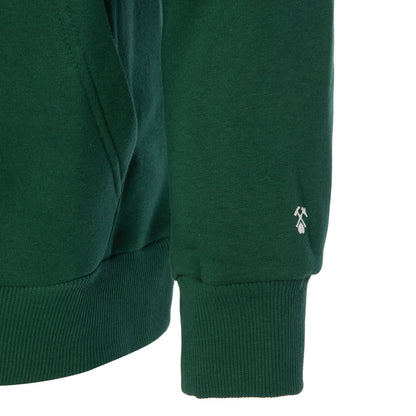 Hoodie "Love" Bottle Green